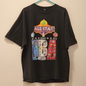 Black "Vintage NBA All-Star T-shirt"